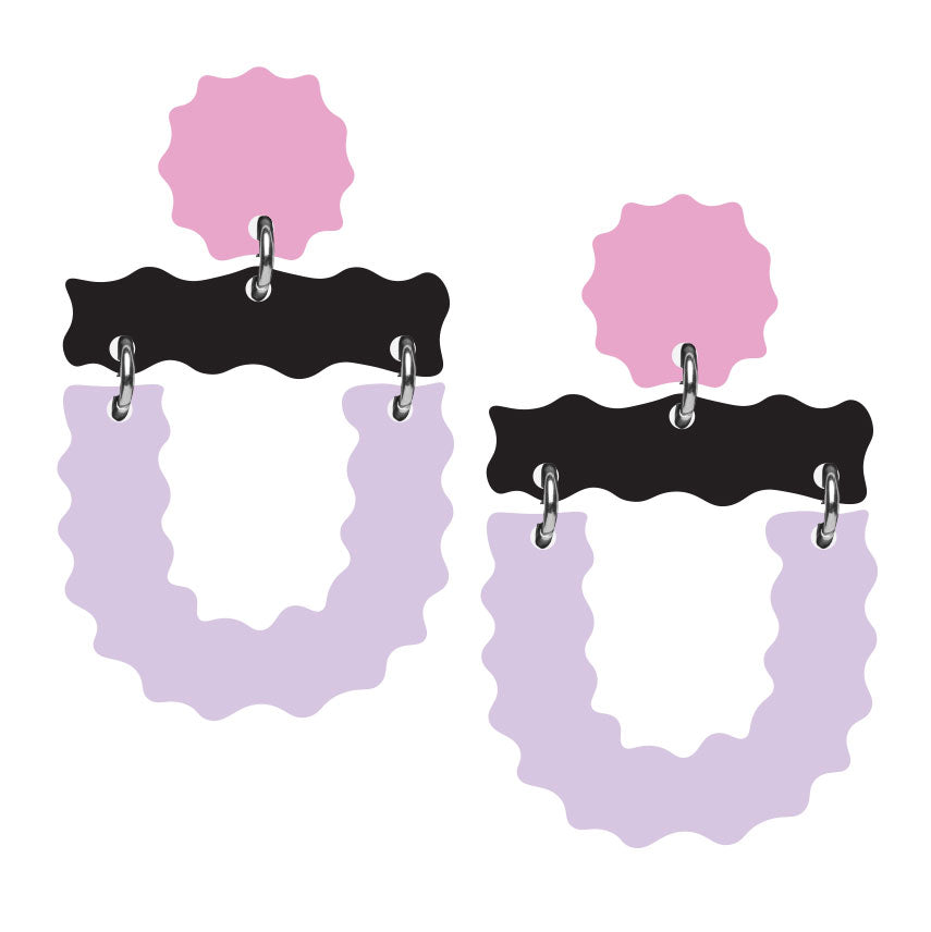 Acapulco Earrings Lavender