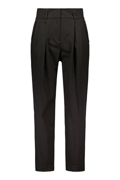 Bali Relaxed Cotton Trousers Blackest