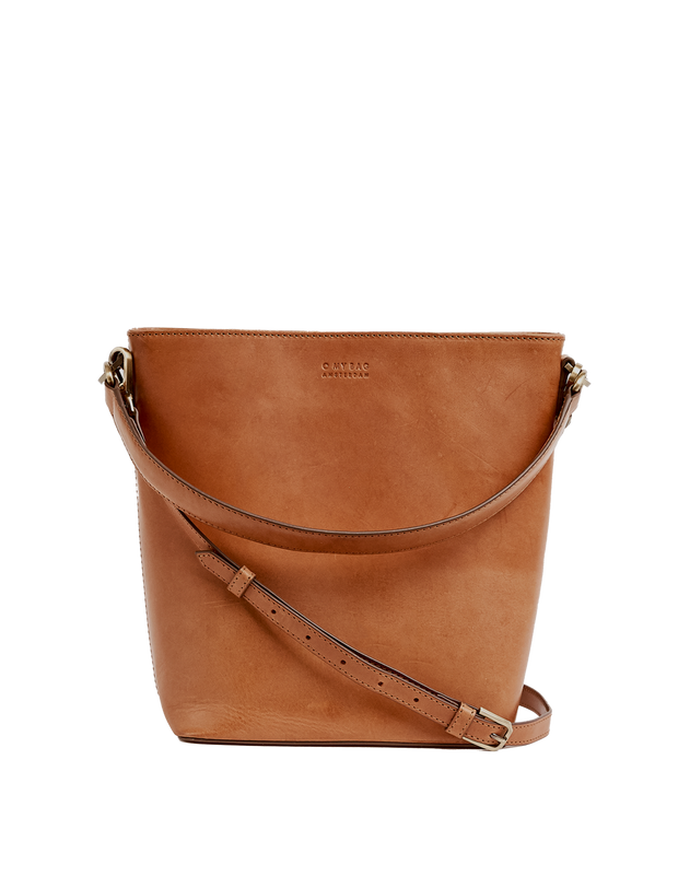 Bobbi Bucket Bag Maxi Cognac Classic Leather