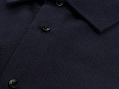 Alcea Flannel Shirt Navy