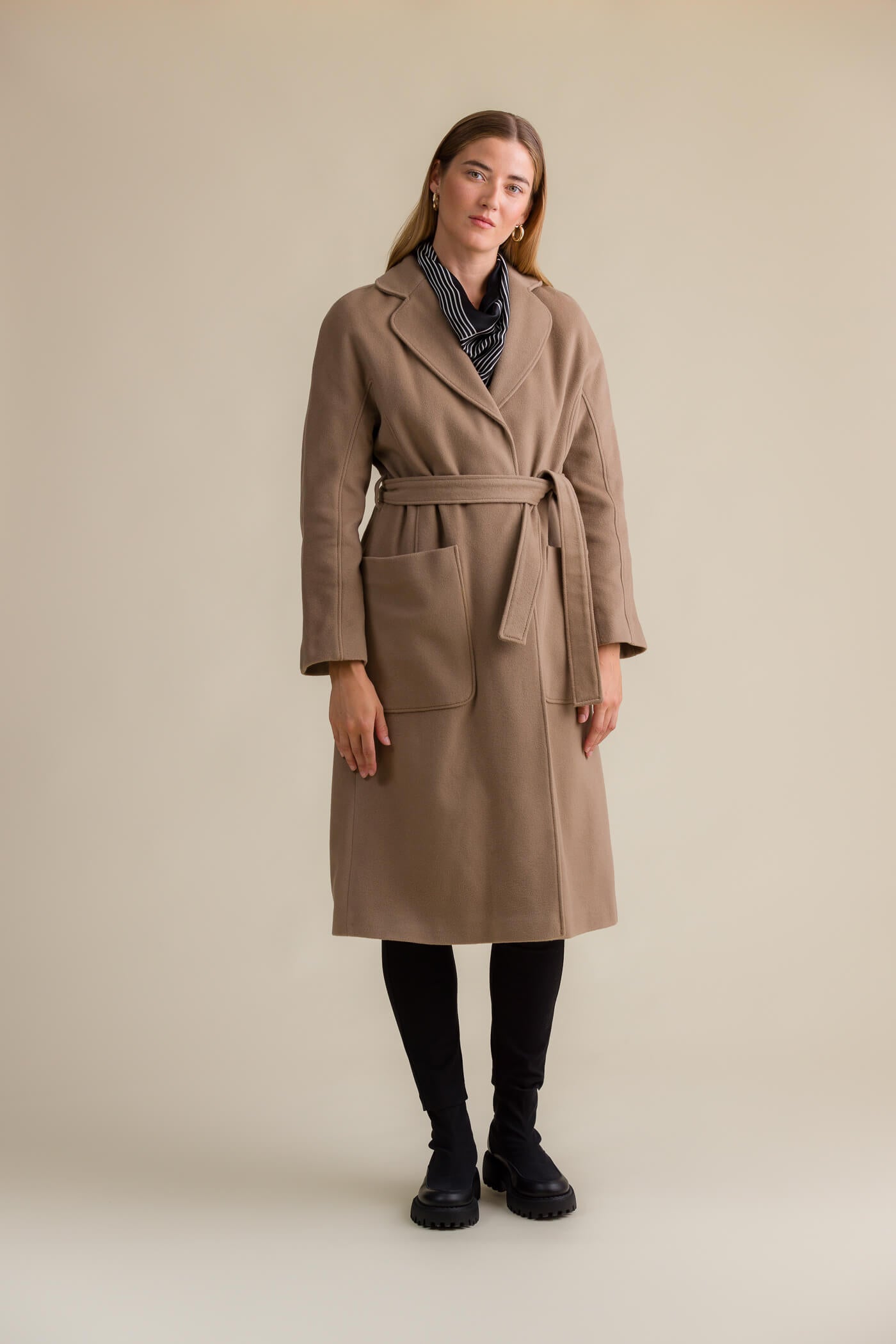 Chelsea Wool Jacket Taupe