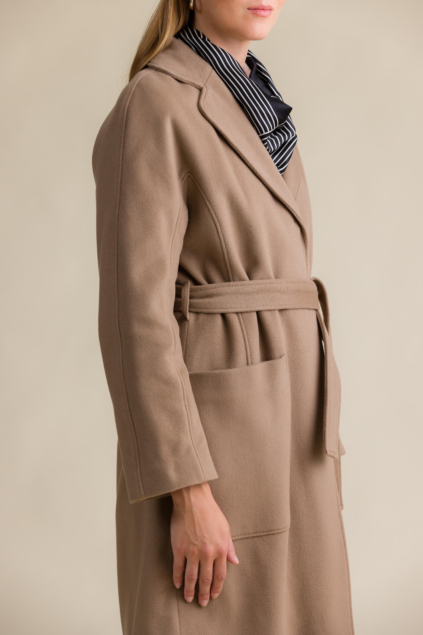 Chelsea Wool Jacket Taupe