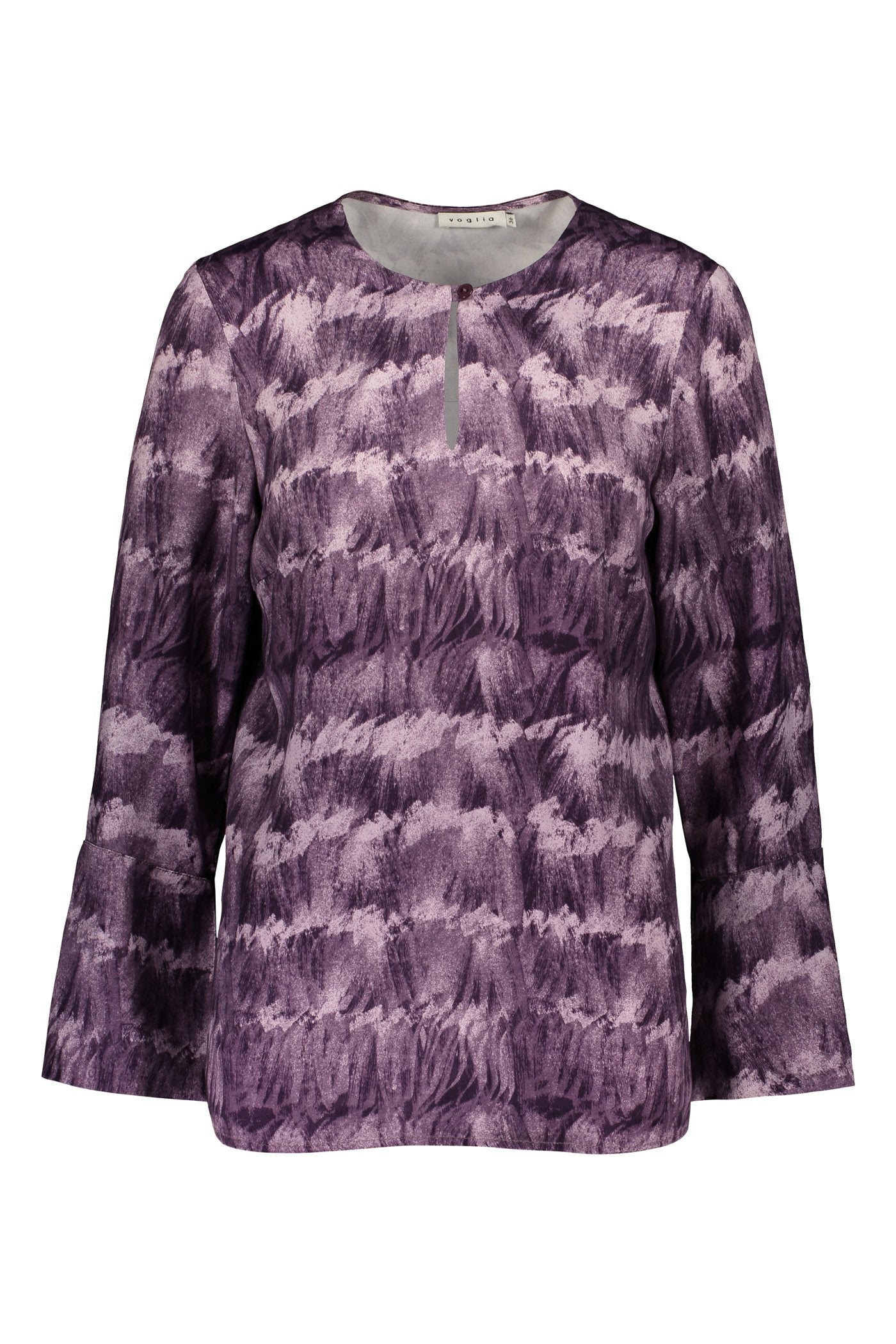 Ellie Print Blouse Mauve Multicolour