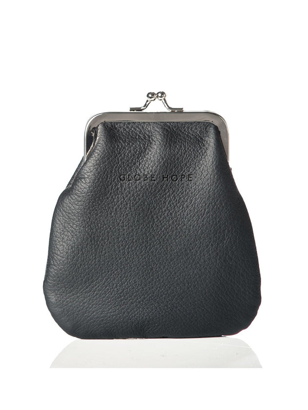 Helle Pouch Black Leather