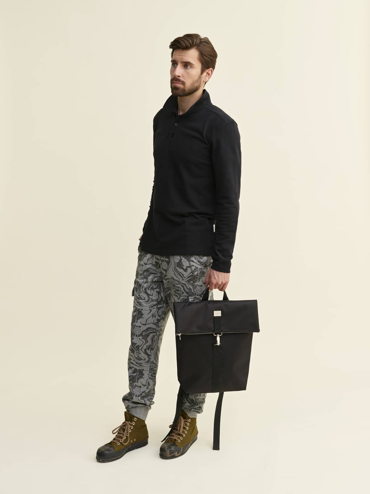 Kohmea Tech Backpack Black
