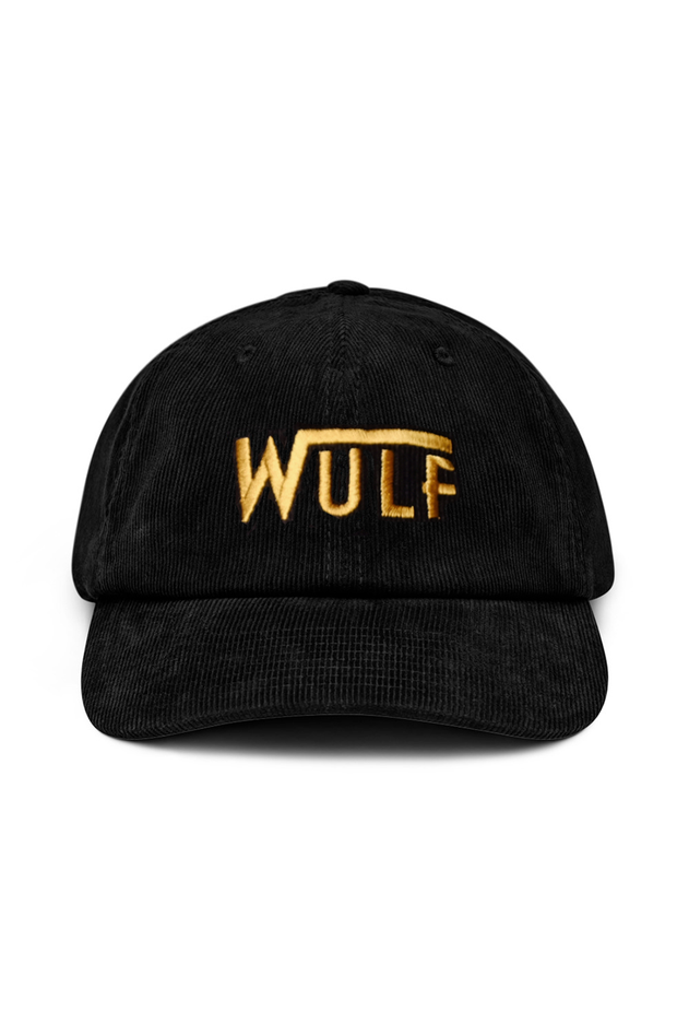 Old School Wulf Velvet Cap Black & Gold