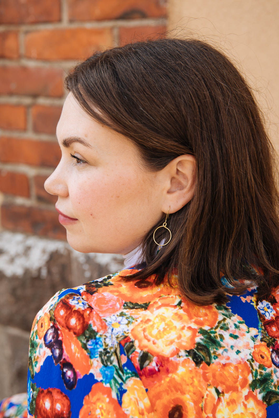 Alina Earrings Dark Green