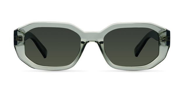 Kessie Sunglasses Vetiver Grey/Olive Green