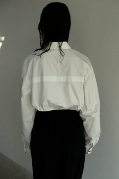 Artynova Ceramic Handmade Button Shirt White