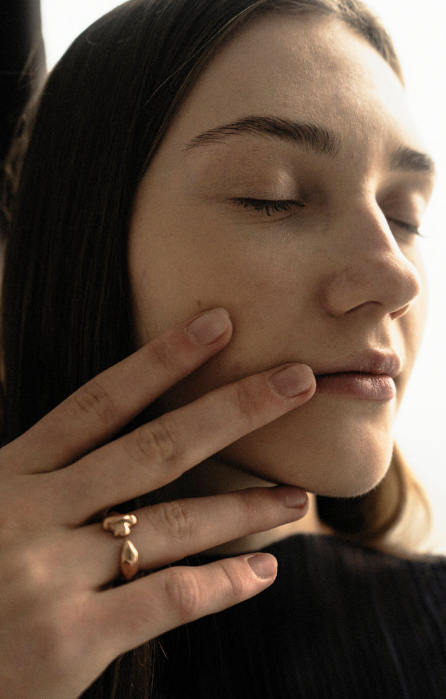 Feminine vs. Masculine Golden Ring