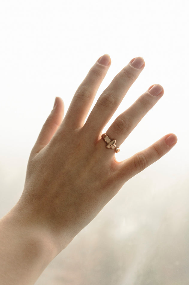 Feminine vs. Masculine Golden Ring