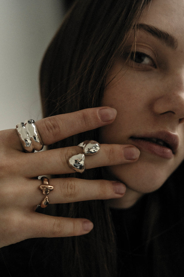Feminine vs. Masculine Golden Ring