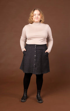 Koria Snap Button Skirt