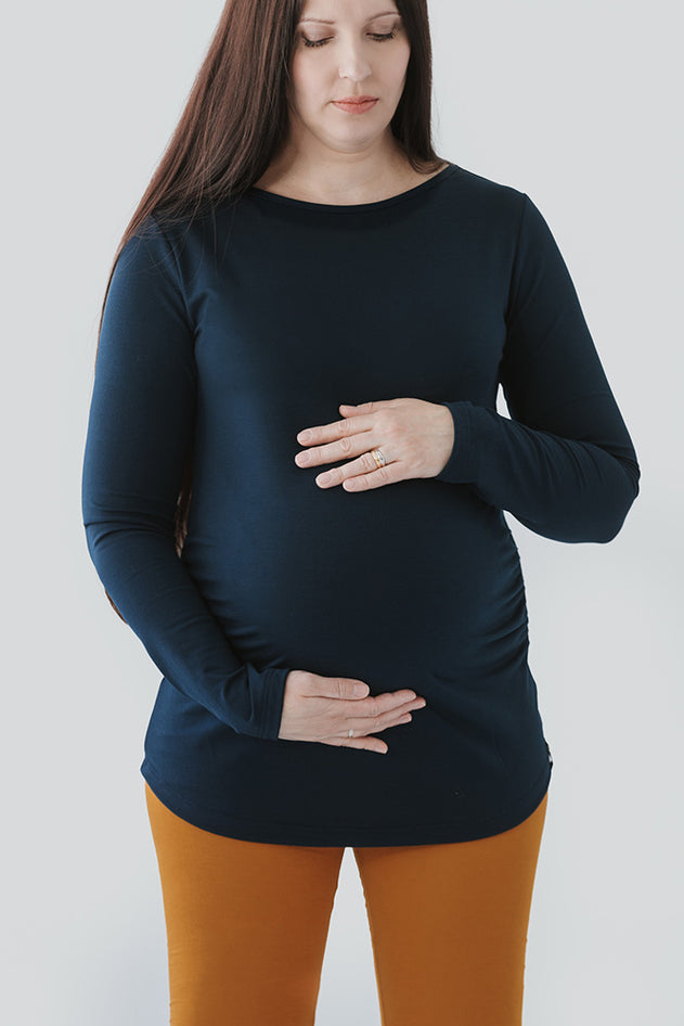 Maternity Leggings Ocher