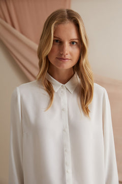 Kristina Classic Shirt Soft White