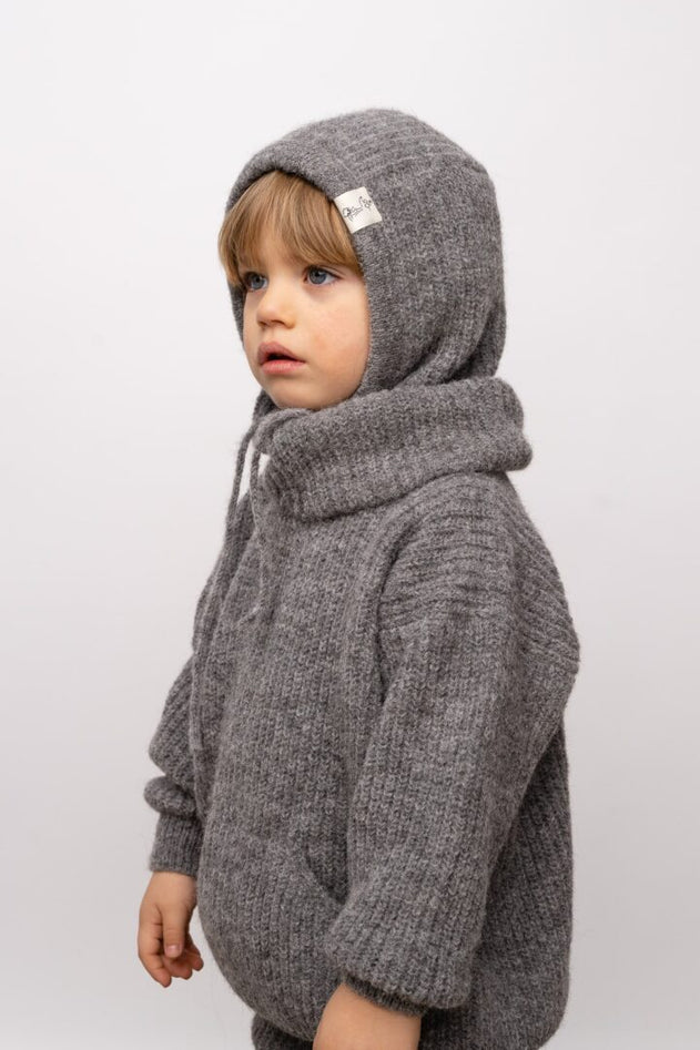 Kids' Kangaroo Knitted Sweater