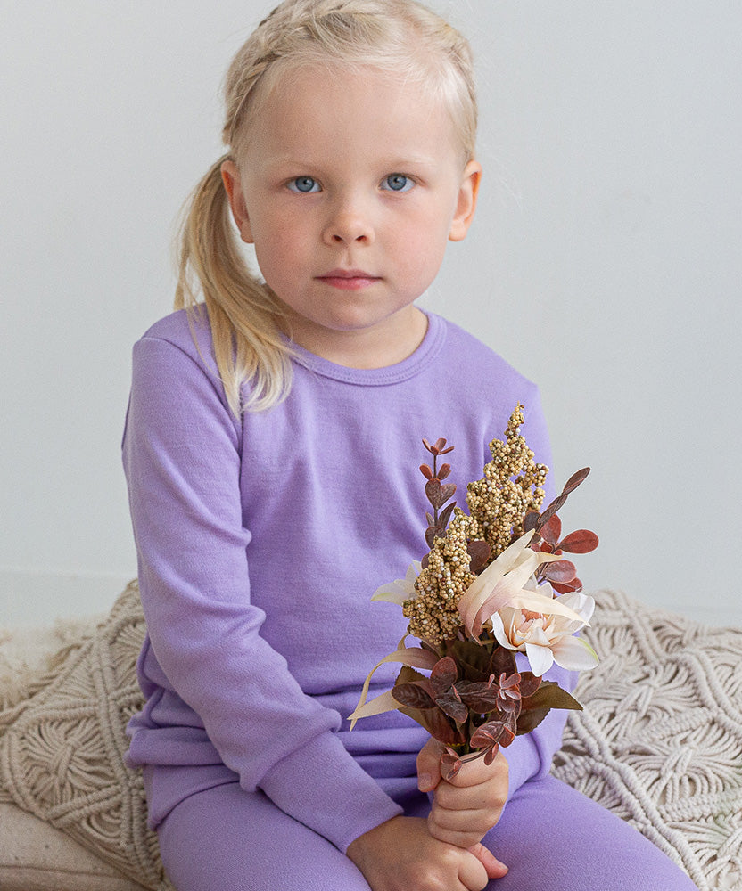 Merino Top Lavender