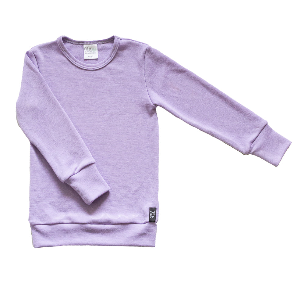Merino Top Lavender