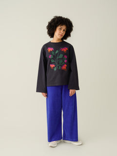 Women's Botania Embroidery Sweatshirt Black