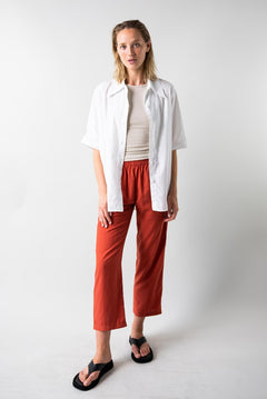 Women's Trousers Mineral Red