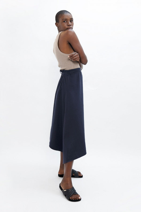 Mallorca Asymmetric Skirt Summer Night