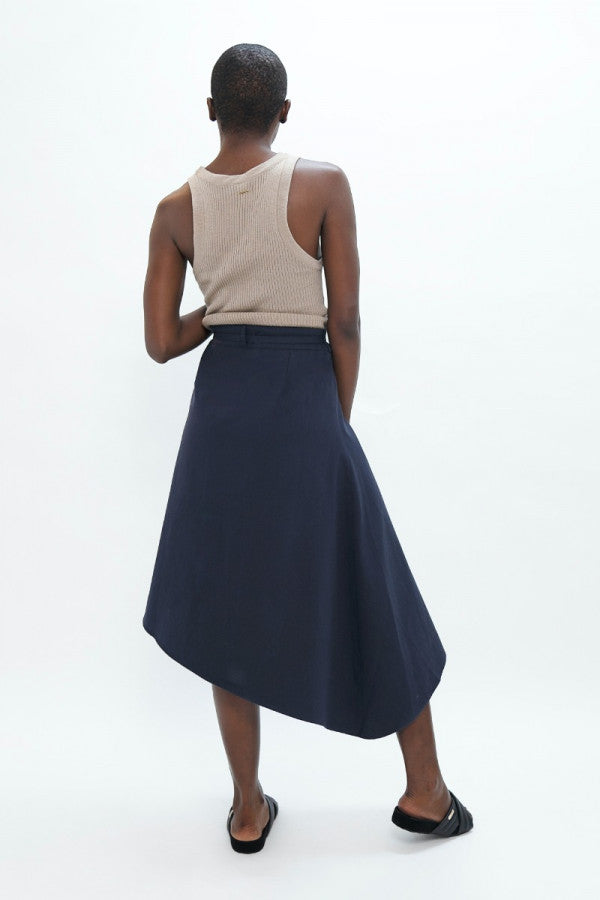Mallorca Asymmetric Skirt Summer Night