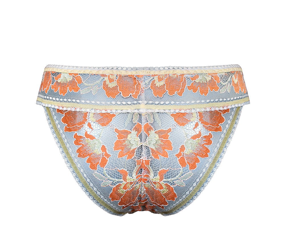 Marigold White/Orange Panties