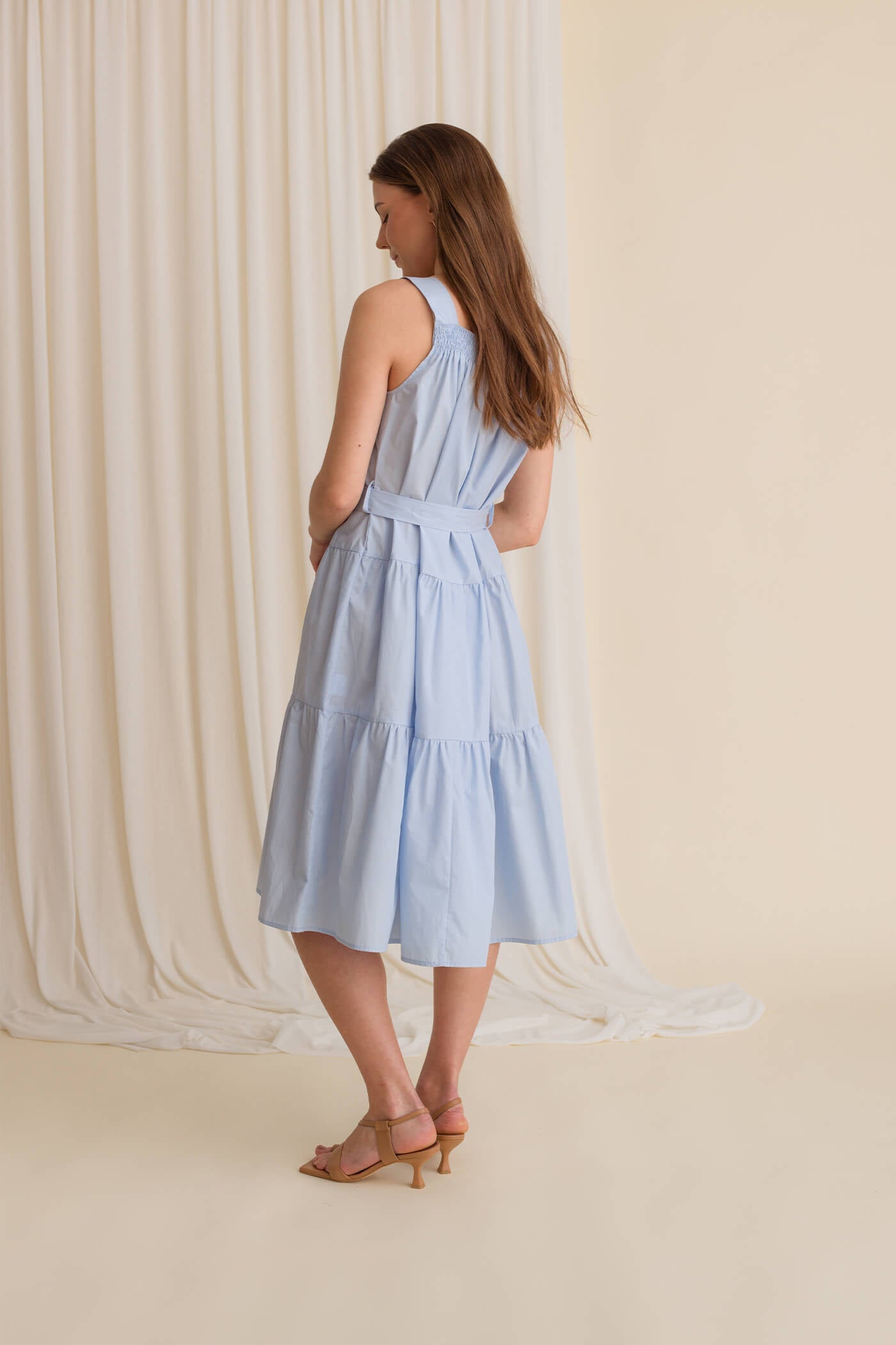 Meadow Dress Sky Blue