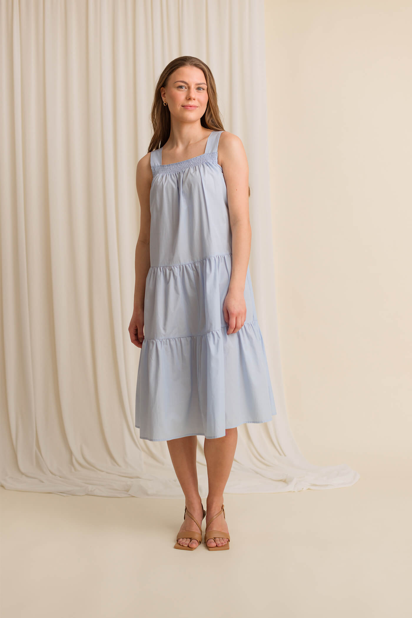 Meadow Dress Sky Blue