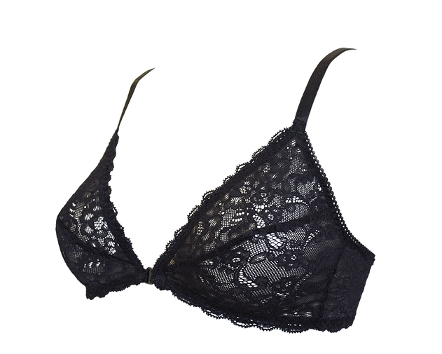 New Moon Soft Bra Black