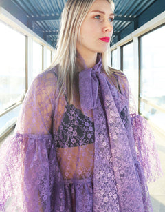 Lush Dress Lace Lavender