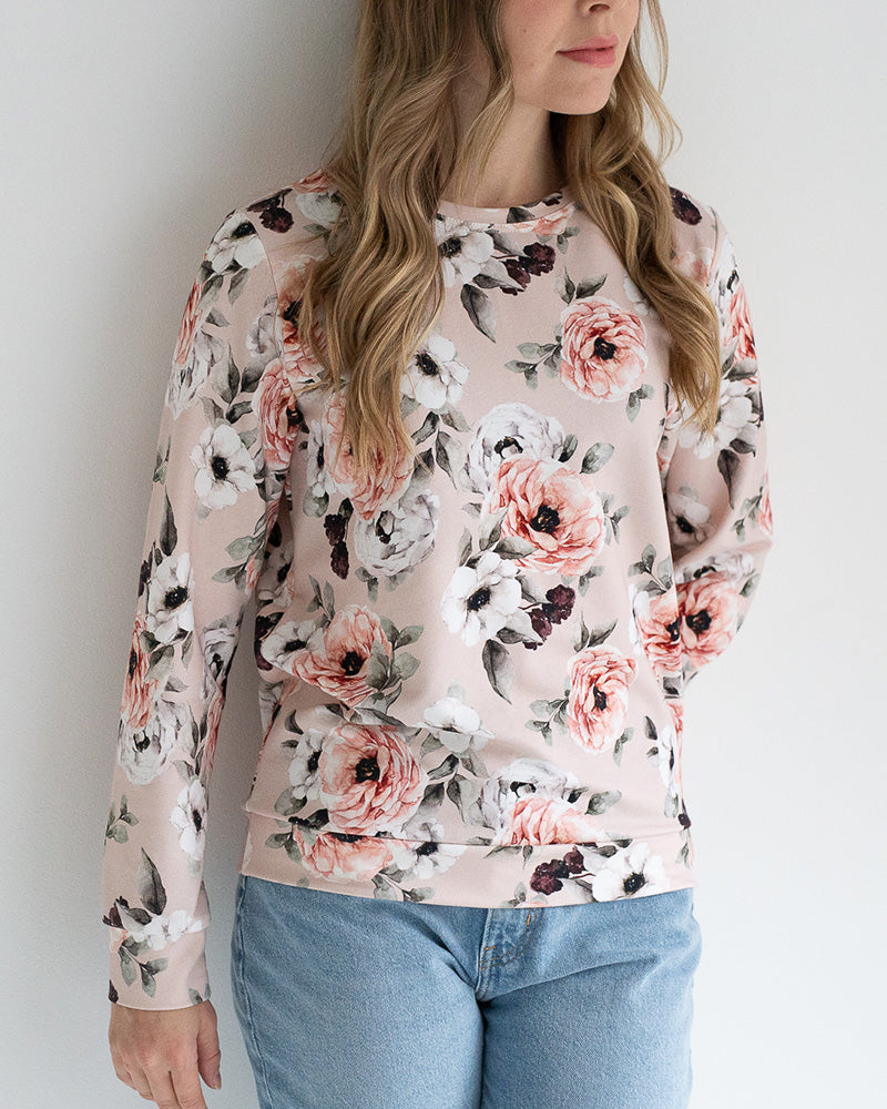 Melli EcoDesign Sweatshirt Flower Sand