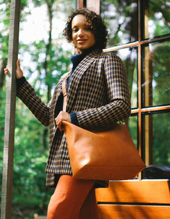 Olivia Cognac Stromboli Leather