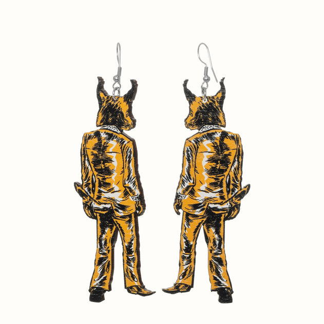 Ilves-Elvis Pose Earrings