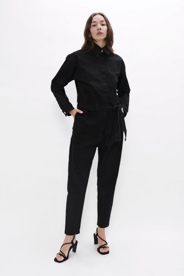 San Francisco SFO Denim Boilersuit Celeste