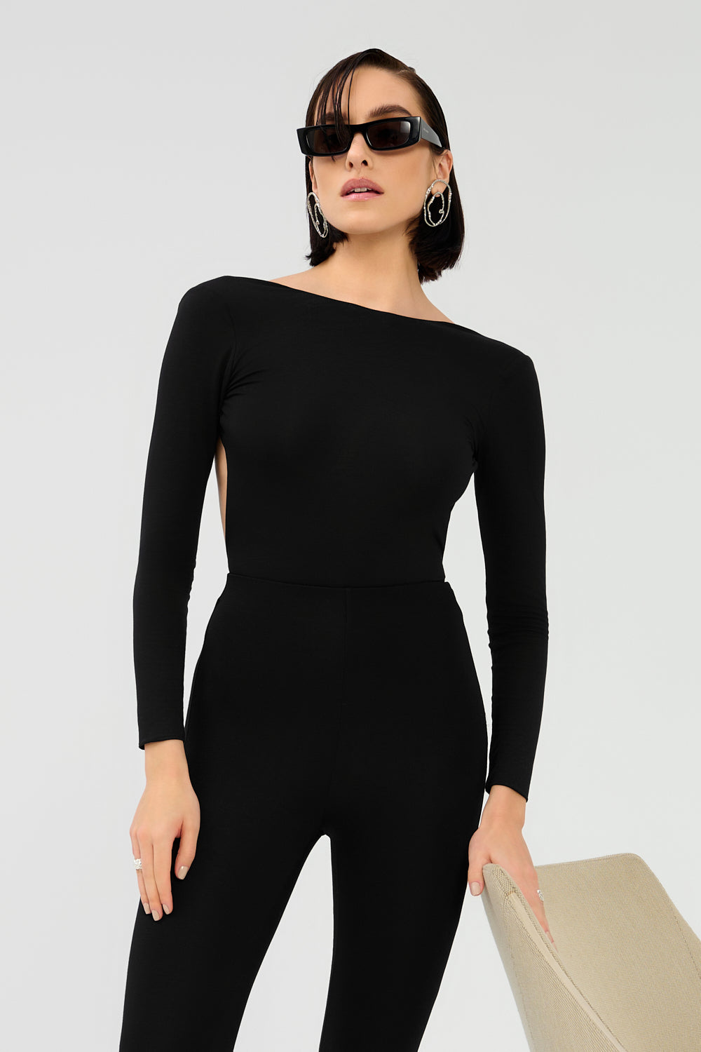 Saint Body Cut-Out Back Black