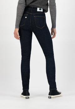 Sky Rise Skinny Jeans Strong Blue