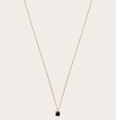 Irem Black Spinel Necklace