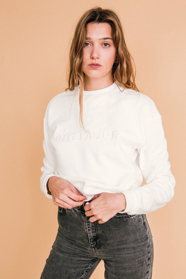 Jutelaune Ivory Sweatshirt