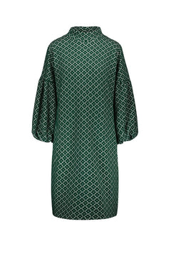 Talvikki Cotton Dress Green