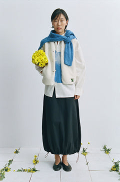 White blouse Flower Juana