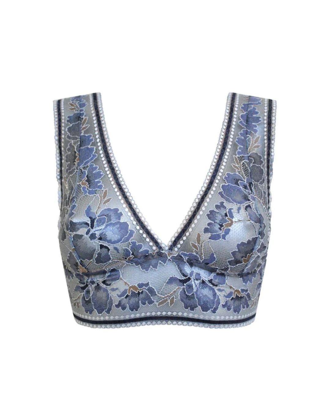 Amber Bralette Blue