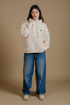 Explanada Women's Organic Oversized Hoodie Ivory