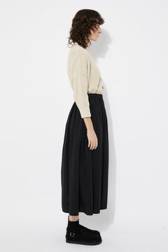 Fisher Cotton Poplin Skirt