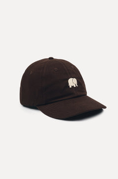 Logo Dad Cap Poplar Brown