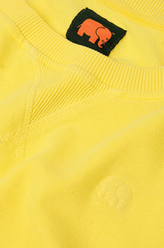 Men's Essential Lightweight Pigment Sweater Date Yellow
