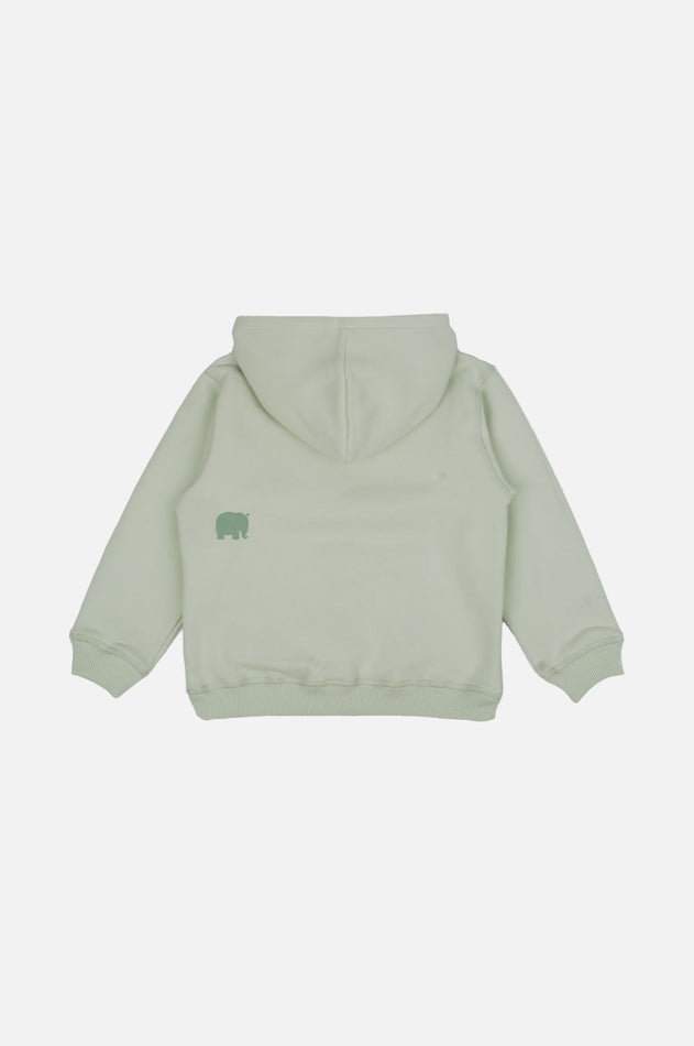 Kids' Organic Classic Hoodie Mint Green