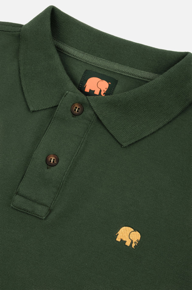 Essential Polo Shirt Green