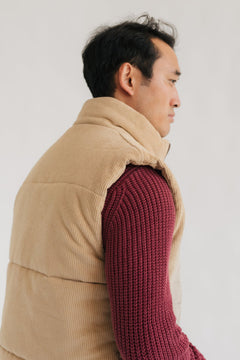 Kulusuk Vest Latte Beige