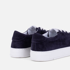 San Pietro 22.7 Corduroy Navy Sneaker